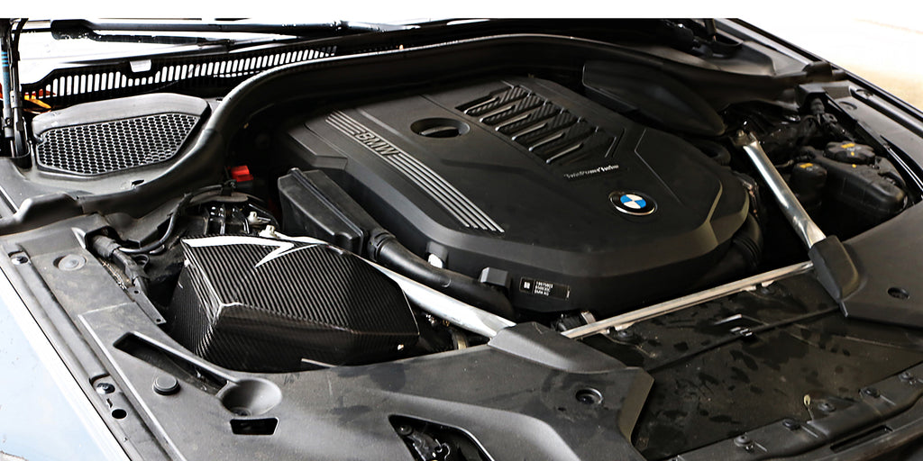 BMW 540I 740I 840I X5 X6 X7 40I 2016-2025 with Aftermarket Parts - Air Intake Systems Pre-preg Carbon Fiber from Ventus Veloce