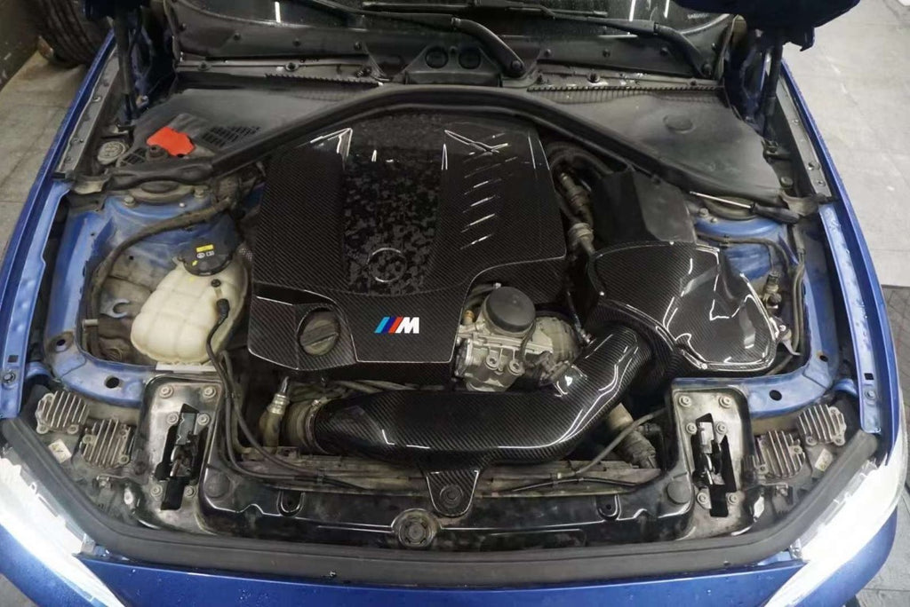 BMW M235I M2 335I 435I F22 F23 F30 F32 F33 F36 F87 2012-2018 with Aftermarket Parts - Air Intake Systems Pre-preg Carbon Fiber from Ventus Veloce