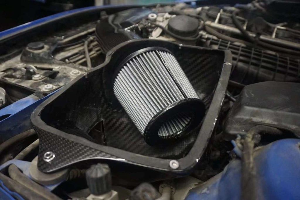 BMW M2 F87 2016-2018 with Aftermarket Parts - Air Intake Systems Pre-preg Carbon Fiber from Ventus Veloce
