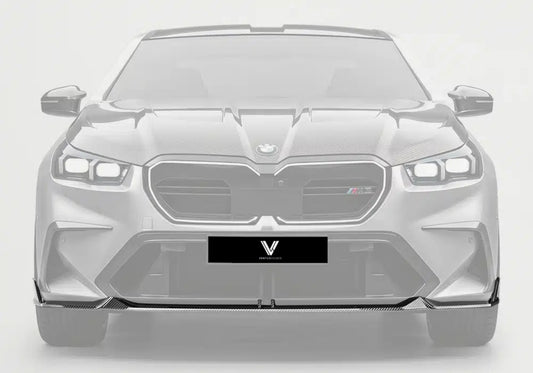 BMW M5 M5C G90 G99 2025-ON with Aftermarket Parts - Front Lip Dry Pre-preg Carbon Fiber from Ventus Veloce