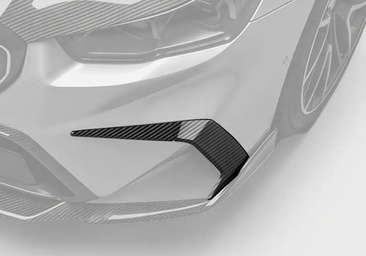 Ventus Veloce Front Canards for BMW M5 M5C G90 G99 2025-ON Dry Pre-preg Carbon Fiber