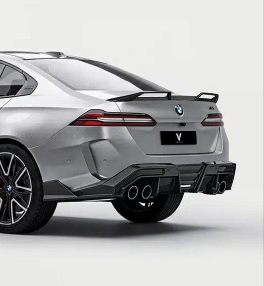 BMW M5 M5C G90 2025-ON with Aftermarket Parts - Rear Spoiler Dry Pre-preg Carbon Fiber from Ventus Veloce