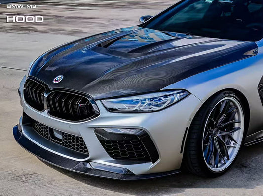 BMW M8 M8C F91 F92 F93 2019-ON with Aftermarket Parts - PT Front Fenders Trim Pre-preg Carbon Fiber from Ventus Veloce