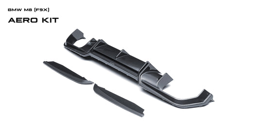 BMW M8 M8C F91 F92 F93 2019-ON with Aftermarket Parts - PT Rear Diffuser Pre-preg Carbon Fiber from Ventus Veloce