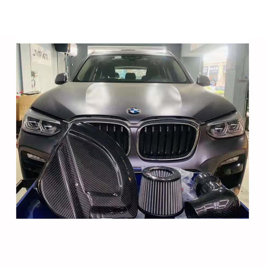 BMW X3 X4 F25 F26 2011-2018 with Aftermarket Parts - Air Intake Systems Pre-preg Carbon Fiber from Ventus Veloce