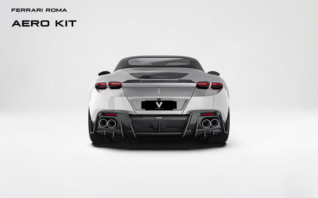 Ferrari Roma Coupe & Spider Aftermarket Parts - Ventus Veloce Rear ...