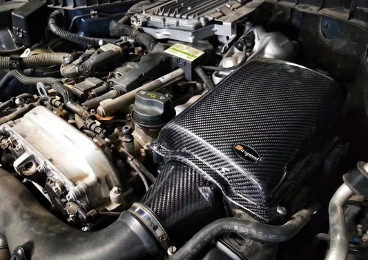 Infiniti Q50 2.0T 2014 2015 2016 2017 2018 2019 2020 2021 2022 2023 2024 with Aftermarket Parts - Air Intake Systems Pre-preg Carbon Fiber from Ventus Veloce