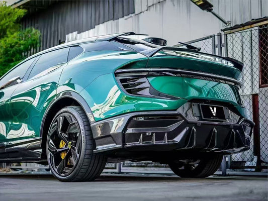Lotus Eletre 2023 2024 with Aftermarket Parts - PK Style Rear Vent Trim Pre-preg Carbon Fiber from Ventus Veloce