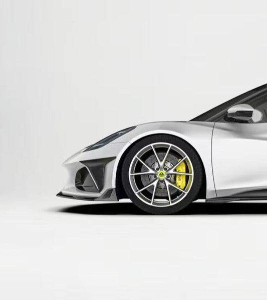 Lotus Emira 3.6 V6 2.0 Four-cylinder 2022-ON with Aftermarket Parts - Front Canards Pre-preg Carbon Fiber from Ventus Veloce