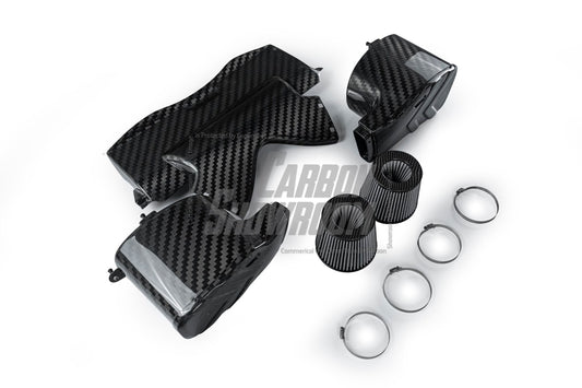 Ventus Veloce Air Intake Systems for Maserati Ghibli 2013–2023 3.0T V6 Pre-preg Carbon Fiber