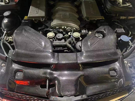 Mercedes Benz C63 AMG W204 2008 2009 2010 2011 2012 2013 2014 with Aftermarket Parts - Air Intake Systems Pre-preg Carbon Fiber from Ventus Veloce