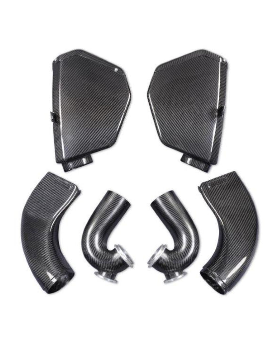 Porsche 991 992 Base 2020 2021 2022 2023 2024 with Aftermarket Parts - Air Intake Systems Pre-preg Carbon Fiber from Ventus Veloce
