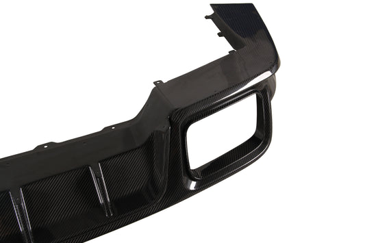Porsche Cayenne 9Y0 9Y0.1 9Y0.2 Coupe 9Y3 9Y3.1 9Y3.2 Base/S/Turbo/E-Hybrid 2019-ON with Aftermarket Parts - Rear Diffuser Pre-preg Carbon Fiber from Ventus Veloce