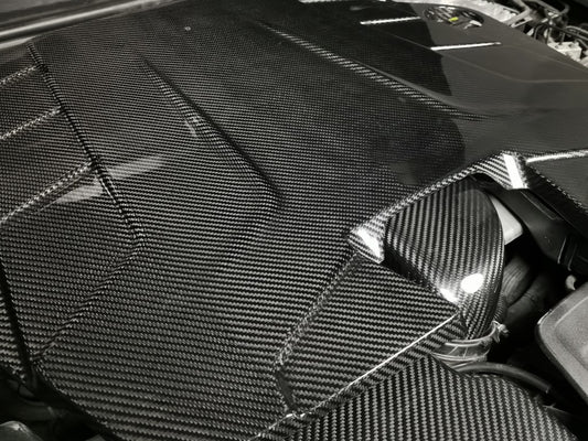 Porsche Cayenne Base S 9Y0 9Y0.1 9Y0.2 9Y3 9Y3.1 9Y3.2 2019 2020 2021 2022 2023 2024 with Aftermarket Parts - Air Intake Systems Pre-preg Carbon Fiber from Ventus Veloce