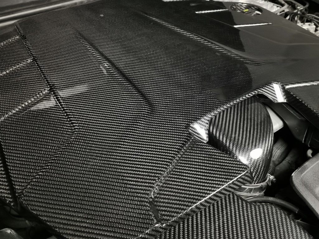 Porsche Cayenne Base S 9Y0 9Y0.1 9Y0.2 9Y3 9Y3.1 9Y3.2 2019 2020 2021 2022 2023 2024 with Aftermarket Parts - Air Intake Systems Pre-preg Carbon Fiber from Ventus Veloce