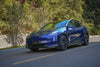 Tesla Model Y/P 2020-ON with Aftermarket Parts - Real Carbon Fiber Side Skirts from Ventus Veloce