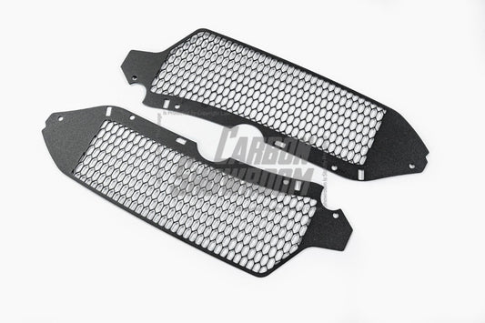 Audi R8 Gen 2 2020 2021 2022 2023 with Aftermarket Parts - Side Blades Carbon Fiber from Ventus Veloce