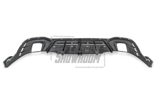 Volkswagen GTI MK8 2022-ON with Aftermarket Parts - AE Rear Diffuser Carbon Fiber from ArmorExtend
