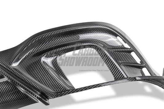 Volkswagen GTI MK8 2022-ON with Aftermarket Parts - AE Rear Diffuser Carbon Fiber from ArmorExtend