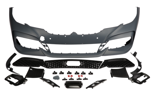 BMW 3 Series M340i 330i G20 G21 Pre-LCI 2019 2020 2021 2022 with Aftermarket Parts - Package A PP Polypropylene & ABS from Yofer USA