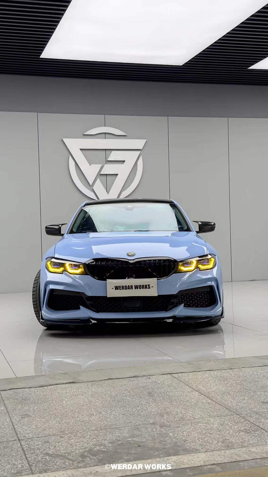 BMW 3 Series M340i 330i G20 G21 Pre-LCI 2019 2020 2021 2022 with Aftermarket Parts - Package A PP Polypropylene & ABS from Yofer USA