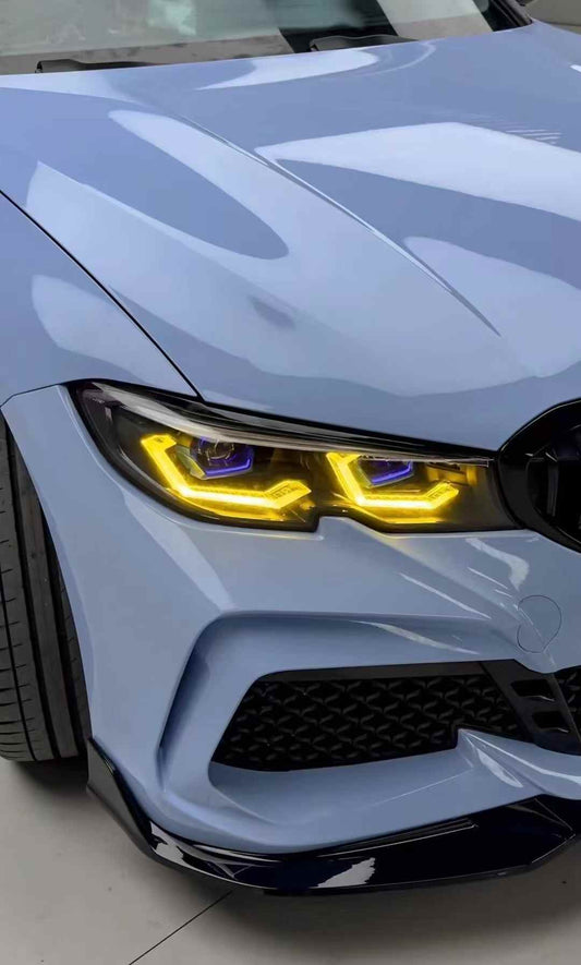 BMW 3 Series M340i 330i G20 G21 Pre-LCI 2019 2020 2021 2022 with Aftermarket Parts - Package A PP Polypropylene & ABS from Yofer USA