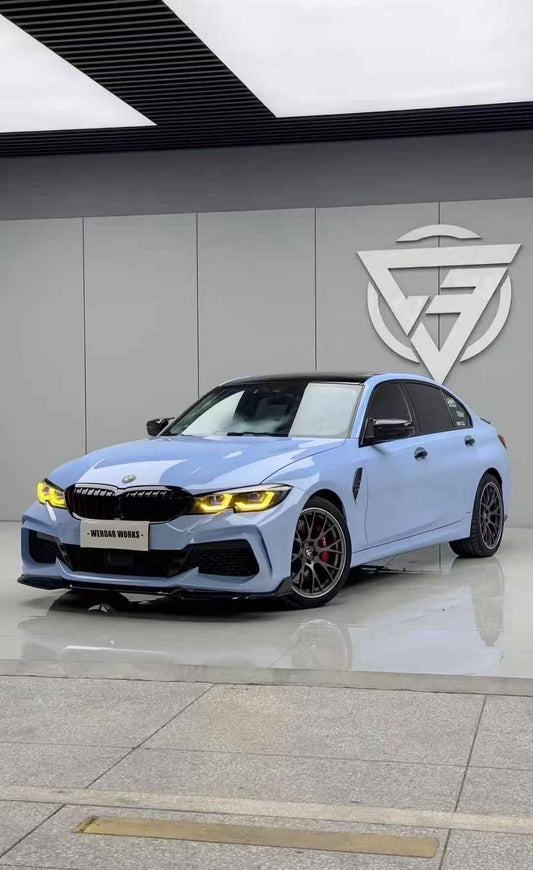 BMW 3 Series M340i 330i G20 G21 Pre-LCI 2019 2020 2021 2022 with Aftermarket Parts - Package A PP Polypropylene & ABS from Yofer USA