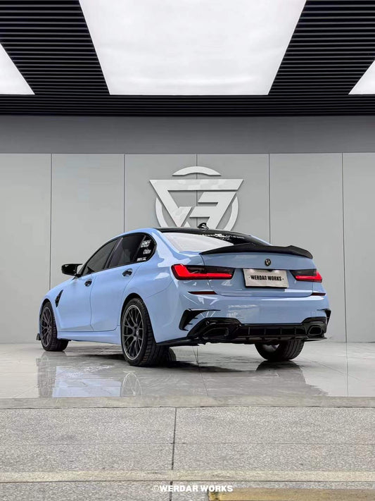BMW 3 Series M340i 330i G20 G21 Pre-LCI 2019 2020 2021 2022 with Aftermarket Parts - Package B PP Polypropylene & ABS from Yofer USA