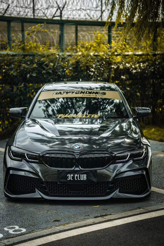 BMW 3 Series M340i 330i G20 G21 Pre-LCI 2019 2020 2021 2022 with Aftermarket Parts - Package B PP Polypropylene & ABS from Yofer USA