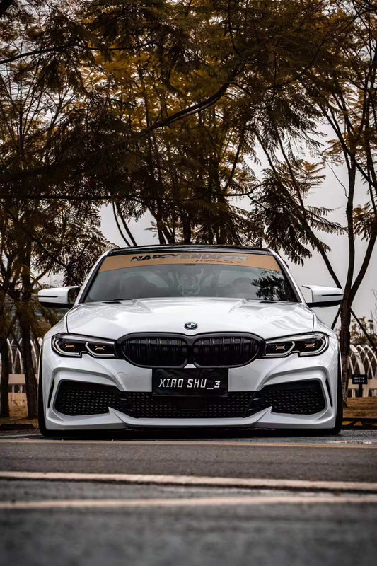 BMW 3 Series M340i 330i G20 G21 Pre-LCI 2019 2020 2021 2022 with Aftermarket Parts - Package B PP Polypropylene & ABS from Yofer USA