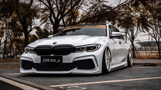 BMW 3 Series M340i 330i G20 G21 Pre-LCI 2019 2020 2021 2022 with Aftermarket Parts - Package B PP Polypropylene & ABS from Yofer USA