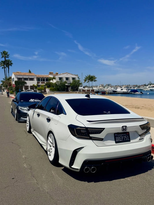 Honda Accord 10th 10.5th Gen 2018-2022 with Aftermarket Parts - Rear Bumper PP from Yofer USA