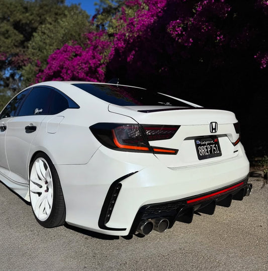 Honda Accord 10th 10.5th Gen 2018-2022 with Aftermarket Parts - Rear Bumper PP from Yofer USA