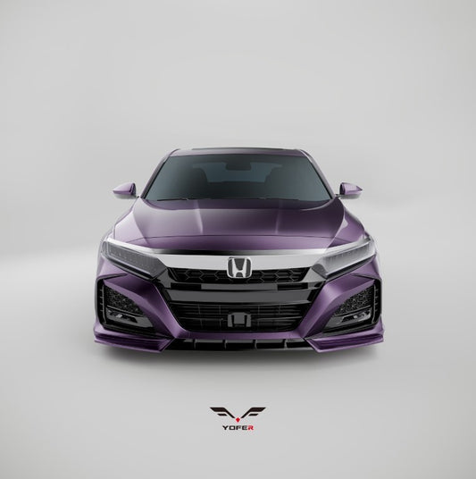Honda Accord 10th Gen Pre-facelift 2018 2019 2020 with Aftermarket Parts - Package A PP Polypropylene & ABS from Yofer USA