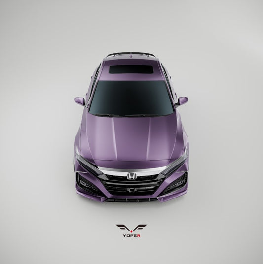 Honda Accord 10th Gen Pre-facelift 2018 2019 2020 with Aftermarket Parts - Package A PP Polypropylene & ABS from Yofer USA