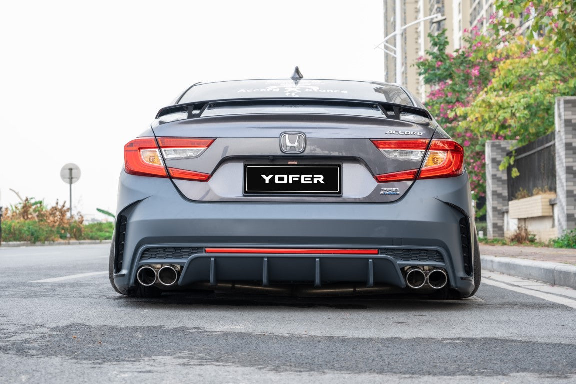 Honda Accord 10th 10.5th Gen Aftermarket Parts - Yofer USA Rear Bumper ...