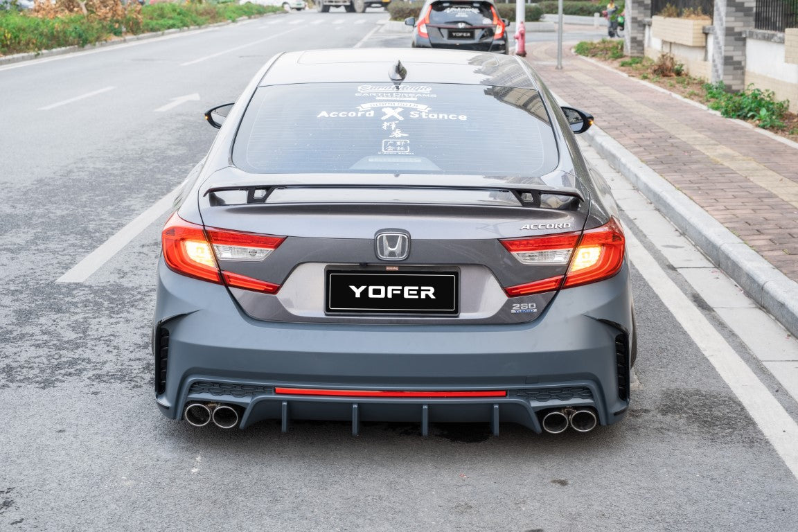 Honda Accord 10th 10.5th Gen Aftermarket Parts - Yofer USA Rear Bumper ...