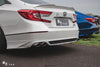 Honda Accord 10th 10.5th Gen 2018-2022 with Aftermarket Parts - V1 Style Rear Spoiler ABS from Yofer USA
