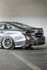 Honda Accord 10th 10.5th Gen 2018-2022 with Aftermarket Parts - V1 Style Rear Diffuser & Rear Canards PP from Yofer USA
