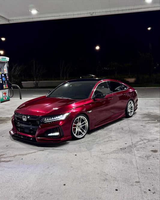 Honda Accord 10th 10.5th Gen 2018-2022 with Aftermarket Parts - Side Skirts PP from Yofer USA