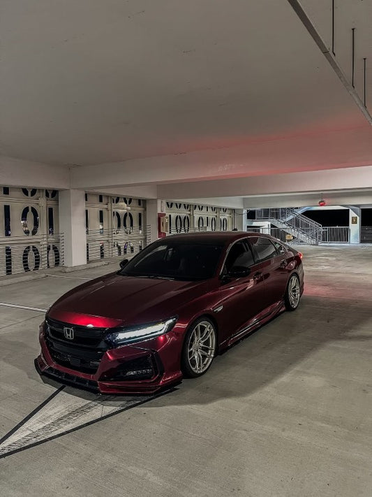 Honda Accord 10th 10.5th Gen 2018-2022 with Aftermarket Parts - Side Skirts PP from Yofer USA
