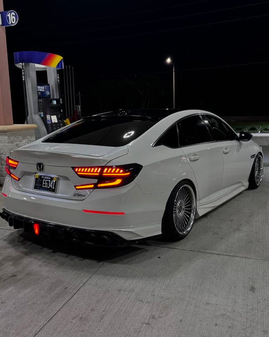 Honda Accord 10th 10.5th Gen 2018-2022 with Aftermarket Parts - Side Skirts PP from Yofer USA