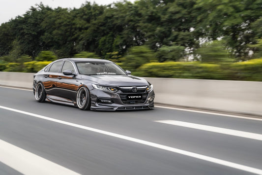 Honda Accord 10th Gen Pre-facelift 2018 2019 2020 with Aftermarket Parts - Package B PP Polypropylene &  ABS from Yofer USA