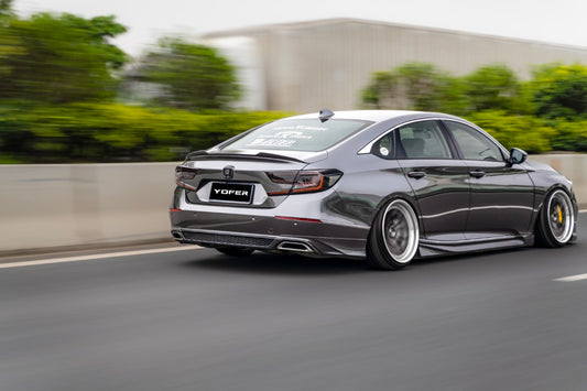 Honda Accord 10th Gen Pre-facelift 2018 2019 2020 with Aftermarket Parts - Package B PP Polypropylene &  ABS from Yofer USA