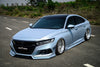 Honda Accord 10th 10.5th Gen 2018-2022 with Aftermarket Parts - Front Bumper Canards ABS from Yofer USA
