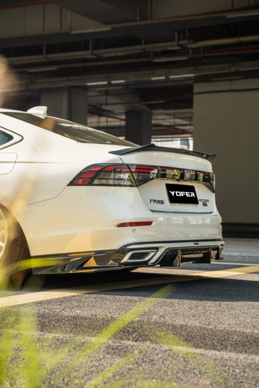 Honda Accord 11th Gen CY1 CY2 2023 2024 with Aftermarket Parts - Rear Diffuser PP from Yofer USA