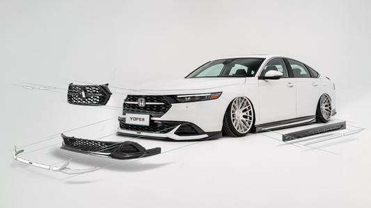 Honda Accord 11th Gen CY1 CY2 2023-ON with Aftermarket Parts - Full Body Kit PP Polypropylene & ABS from Yofer USA