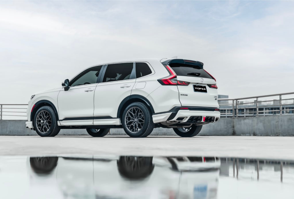 Honda CR-V 6th Gen 2023-ON with Aftermarket Parts - Rear Canards & Rear Diffuser PP from Yofer USA