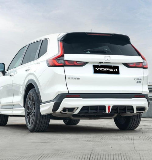 Honda CR-V 6th Gen 2023-ON with Aftermarket Parts - Rear Canards & Rear Diffuser PP from Yofer USA