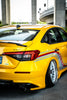 Honda Civic 11th Gen FE1 FE2 FE4 2022-ON with Aftermarket Parts - V3 Style Rear Spoiler ABS from Yofer USA